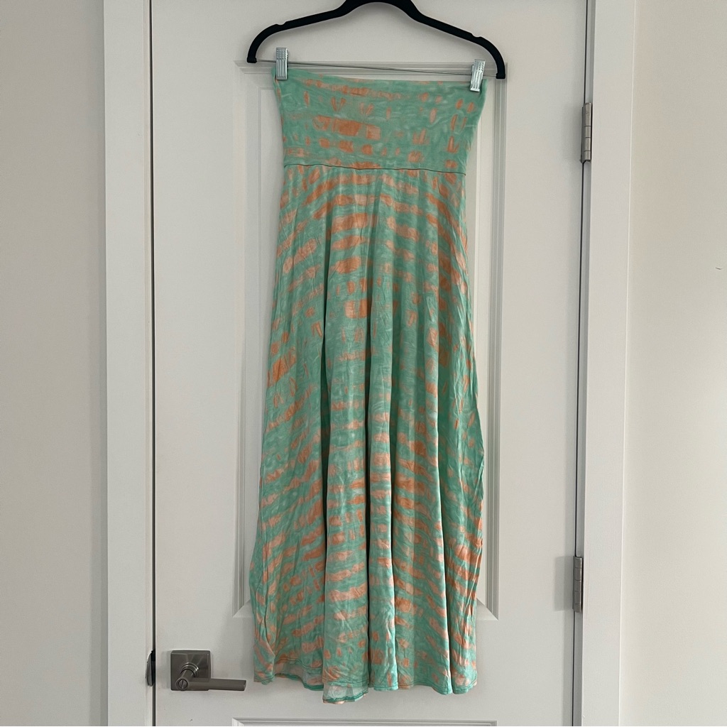 Mint And Orange Women's Skirt